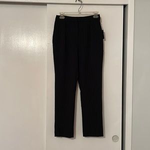 NWT pinstripe trousers